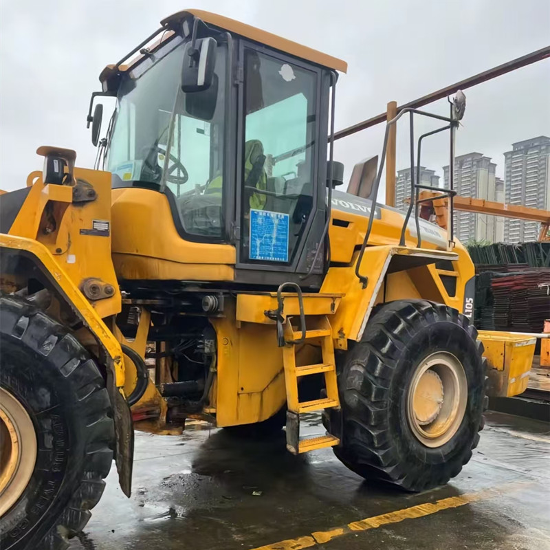 Использованный Volvo L105 колесный погрузчик гидравлические погрузчики для строительных работ