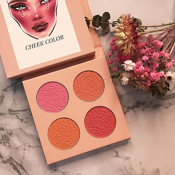 Private Label Vegan Cruelty Free Highlighter Blush Palette