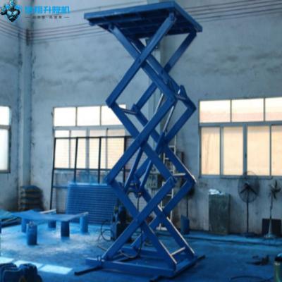 Parallelogram Fixed Pneumatic Hydraulic Scissor Table Lift Platform 220V