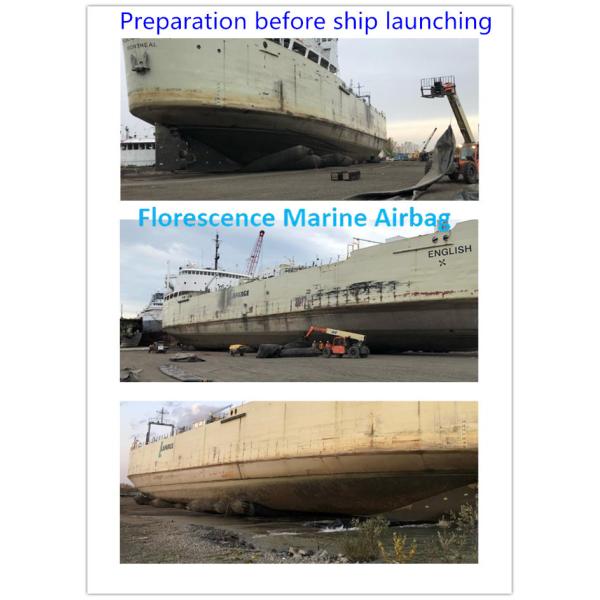 Marine Docking Rubber Balloon Airbag Ship Launching Boat Lift Air Bags