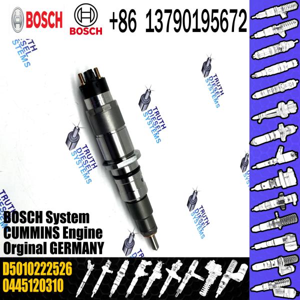 Fuel injector 0445120310 For Gummins  D5010222526