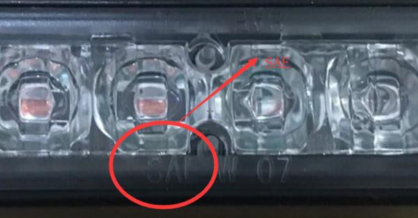 Amber DC12-24V 3W leds , head light , warning Stroboskopy LED light, Markeringslys ，Stroboskopy  Lampa wewnętrzna LED