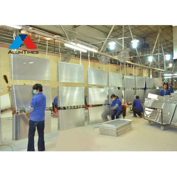 OEM Metal Perforated Aluminum Ceiling Panels With Painted Reflective Finishes