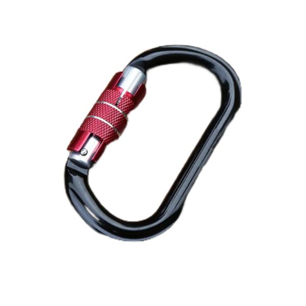 Descubra o gancho de escalada de alumínio versátil ideal para atividades de aventura ao ar livre