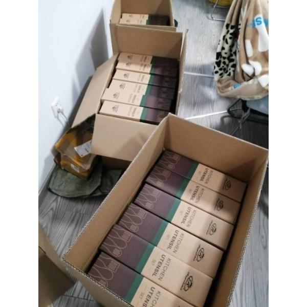 Tableware Wooden Spoon Wooden Kitchen Cooking Utensils Sets 6 Pieces Reusable