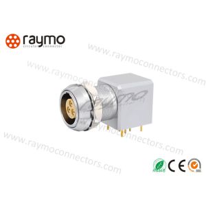 2-10 Pins 90 Degree Cable Connector, Back Panel Connectors Fixed Receptacle For
