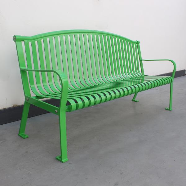 Металлические скамейки на 6 футов с порошковым покрытием