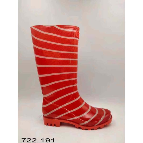 Bottes de pluie en Pvc pour femmes Chelsea style Wellington Bottes de cheville pour femmes