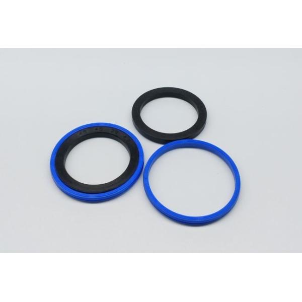 80 Shore A Hydraulic Cylinder Piston Seal Blue PU Material KR 0040 00701 40x29x4.2