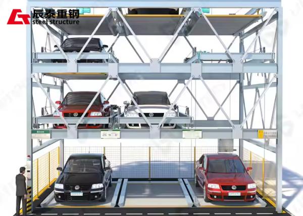 Prefabricated Steel Parking Structures Lightweight Weather Resistant