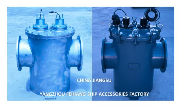 Marine Seawater Filter With MGPS-Marine Growth Prevention System Model AS350 CB/T497-2012