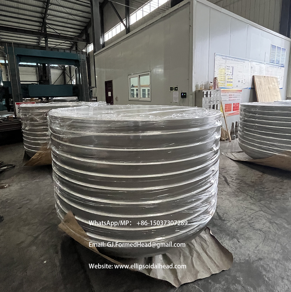ASME Certified Carbon Steel SA516 GR70 Storage Tank Bottom Heads with EN 10204 3.1 Certificate
