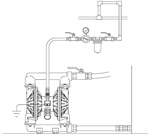 Жидкий выход комплект для ремонта диафрагмы 2 дюймов для насосов диафрагмы лайки 2150 Вердер пневматических