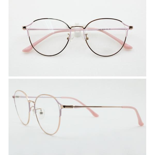 Fashion Computer Reading Glasses for teens Children Young Girls Boys Anti Eyestrain and Fatigue Eyewear Frames in Metal