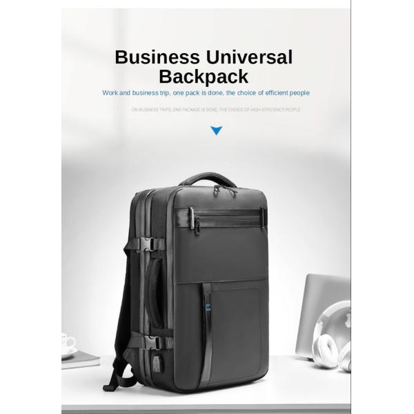 ISO9001 Multifunctional Oxford Business Trip Backpack 30*27*46cm