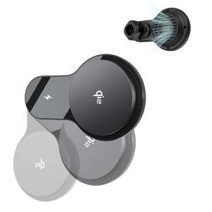 Сильная магнитная стабильность Ультратонкий вентилятор охлаждение Быстрая зарядка Беспроводная зарядка Автомобильный телефонный носитель Одноручная работа