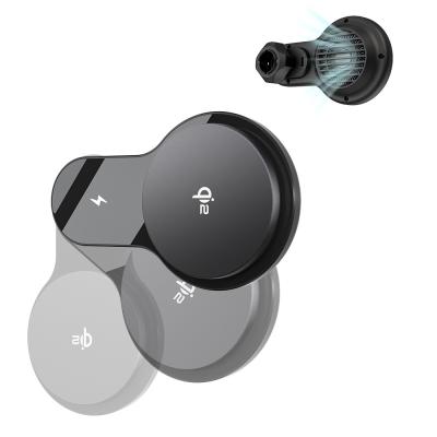 Strong Magnetic Stability Ultra-Thin Fan Cooling Fast Charging Wireless Charging Car  Phone Holder One-Handed Operation