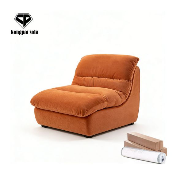 Single Leisure Compressed Sofa Sponge For Small Apartment Detachable Washable Living Room