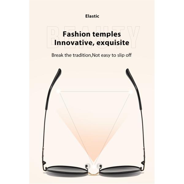 La ronda al aire libre de la protección solar polarizó el marco metálico ultravioleta de 400 gafas de sol