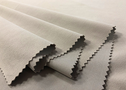 340GSM Mens Underwear Fabric Thick 93% Polyester Knitting Cool Skin Color