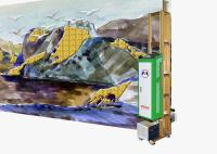 720DPI impressora a jato de tinta mural, harmonização de Auo da cor da máquina 4 da pintura da imagem da parede