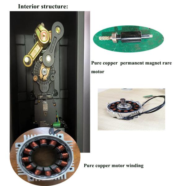 3-6m Motor de porta de barreira de pole boom telescópico para tráfego rodoviário exterior