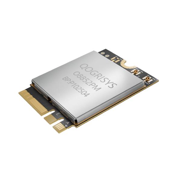 高速ダブルバンド2.4/5.8GHz WiFi 6 & BT5.2 モジュール 2x2 MIMO PCIE M経由で1200Mbps2