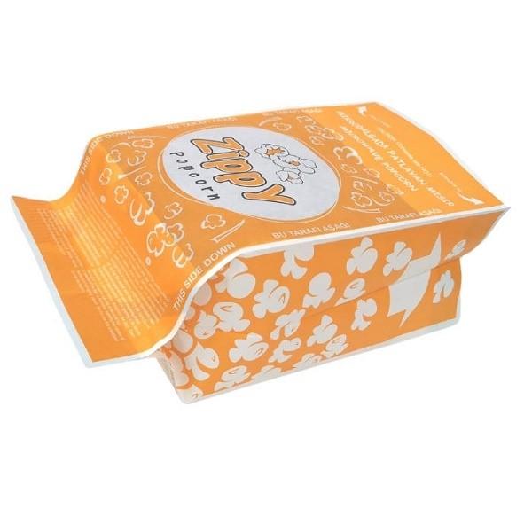 VMPET Film Paper Popcorn Packaging Boxes 12g Eco Friendly Popcorn Bags