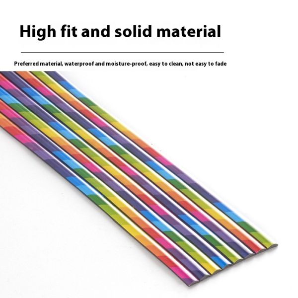Plastic Gold Car Trim Strip Furniture Upholstery Bed Decorative Strips Edge Sofa PVC Edge Banding Without Tape
