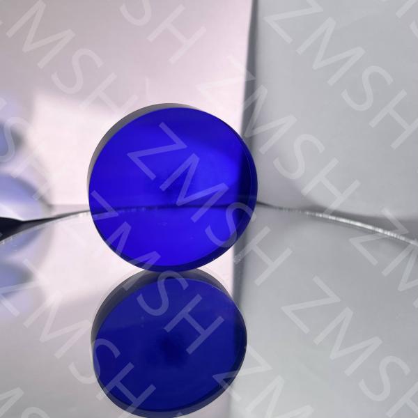 Real azul zafiro piedra preciosa sintética de color para joyería exquisita duradera y caja de reloj