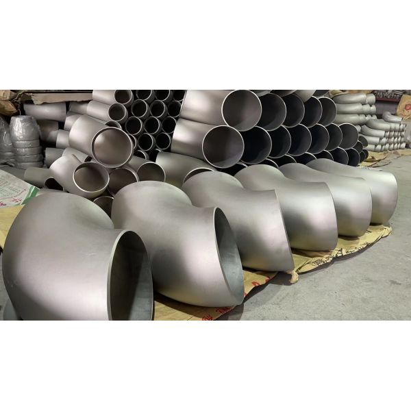 90 Degree Welded Titanium Elbow Seamless For Pipe Fitting Connetion