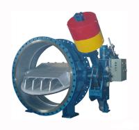 Diamètre 50 - 3000 millimètres de contre- poids hydraulique ont bridé vanne papillon pour le projet d'hydroélectricité