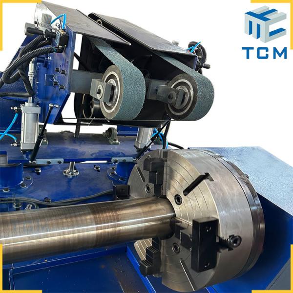 Metal Hydraulic Cylinder Chromed Rod Exterior Surface Automatic Stainless Steel Pipe Polisher