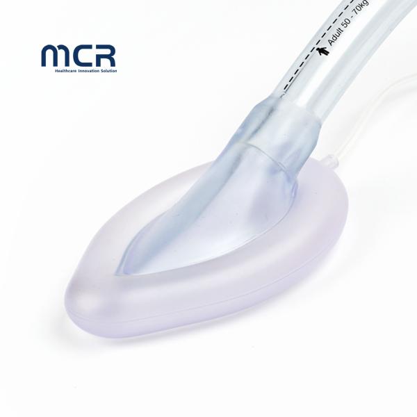 Medical Device Disposable PVC Silicone Laryngeal Mask Airway Reinforced Type with CE and ISO Certificate Factory