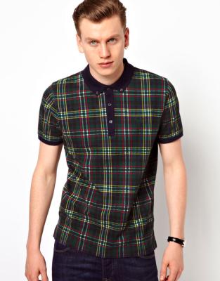 Factory Directly customized hot plaids uniform polo shirt factory china
