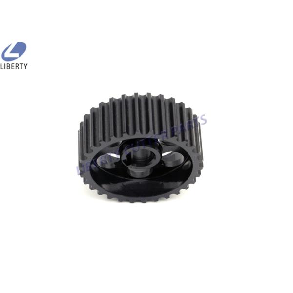 Automatic Cutting Machine Parts 128047 Pulley Gear Black For  Auto Cutter