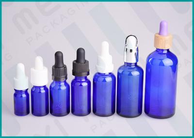 E-Juice 5ml - 100ml Glass Dropper Bottles , Cobalt Blue Dropper Bottle