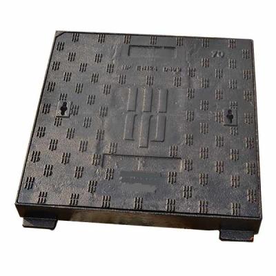 Ferro fundido dúctil manhole de trabalho pesado cobre manhole de telecomunicações cobre quadrado