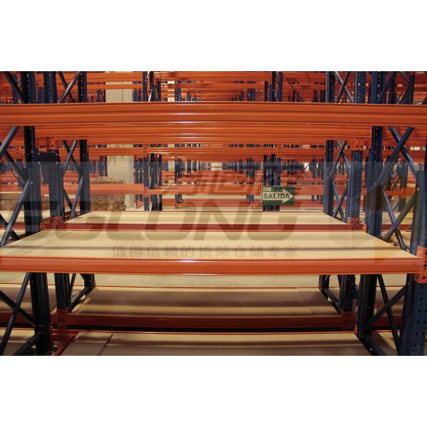 Крытый изготовленный на заказ сверхмощный пакгауз кладет коммерчески системы на полку Shelving