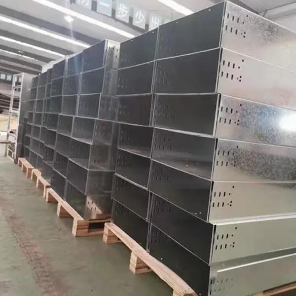 Polished Stainless Steel Cable Tray 50mm-1000mm Height 1.2mm-2.5mm Thickness