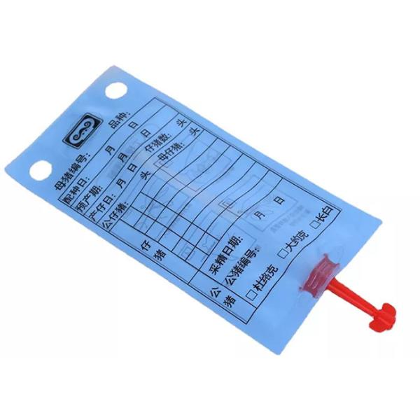 Artificial Insemination Disposable Continuous Semen Sperm Bag PE Plastic For Pig