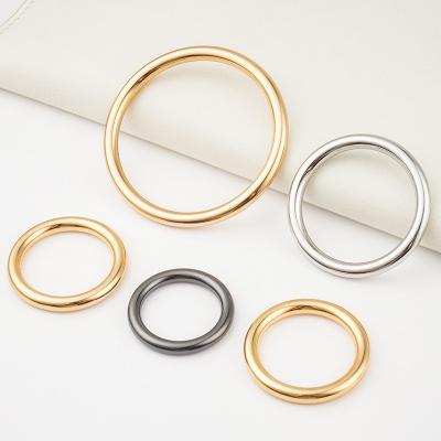 Gold Plated Bikini Ring Connectors for Swimsuits Underwear Custom Metal O Rings