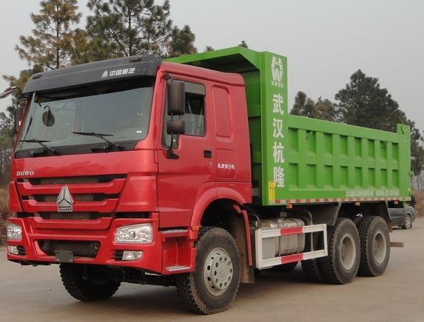 New SINOTRUK howo dump truck 6x4 drive 336hp for Base Rock , Topsoil , Asphalt transportation