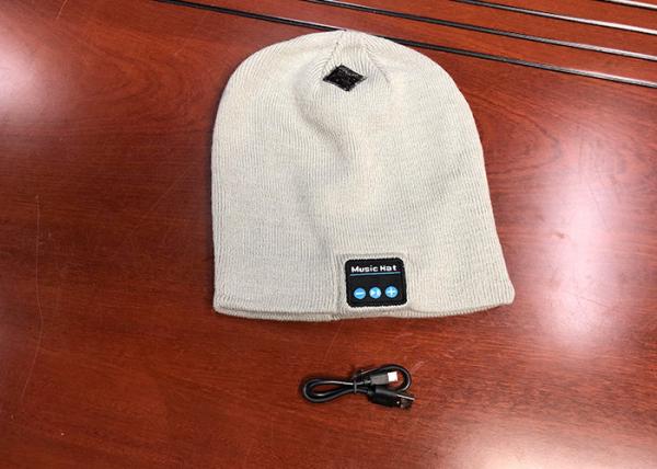 Do chapéu Slouchy Mão-livre unisex de Bluetooth Beanie Winter Hats Wireless Earbuds das mulheres da música tampão feito sob encomenda da malha com Bluetooth E