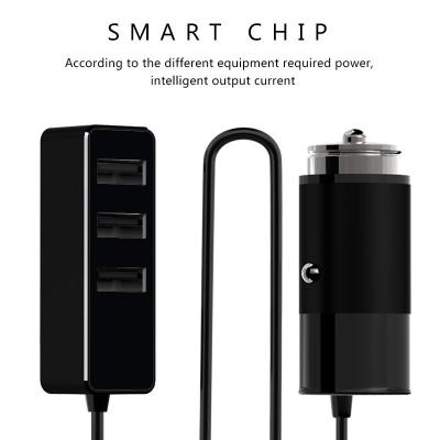 4 USB PORT CAR CHARGER TOTAL 5.5A front 1 USB, REAR 3 USB PORT