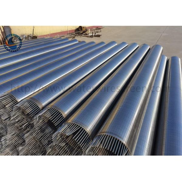 Vee Shaped Ss 304 Wire Wrapped Screen Water Well Sand Control Tube