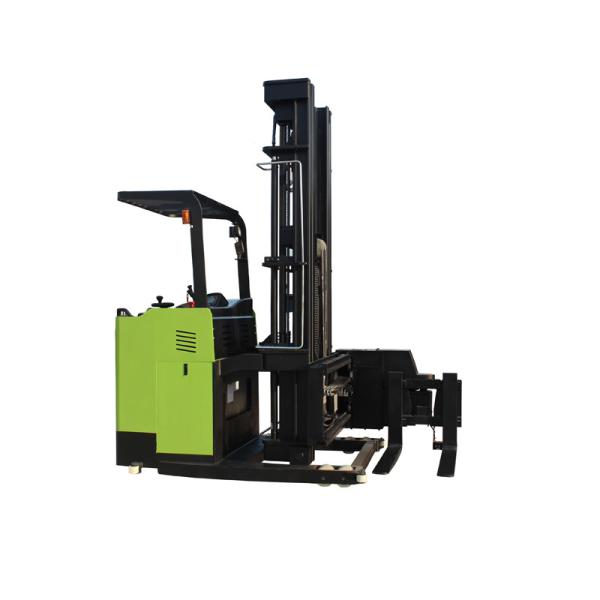 3 Way PU Wheel Electric Pallet Stacker 1000kg 1500kg Loading