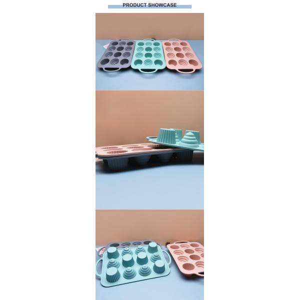 Easy Release Versatile 12 Cavity Silicone Cake Mould