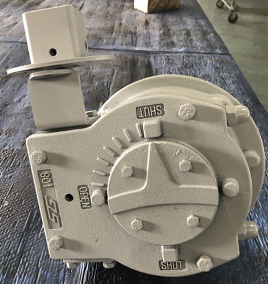 Gray  Iron Cast Gear Operators Gearbox Designed With IP67 protection level