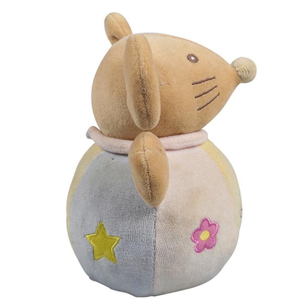 Huggable Newborn Plush Toys Custom Logo 6 Inch Height Without Sharp Edge